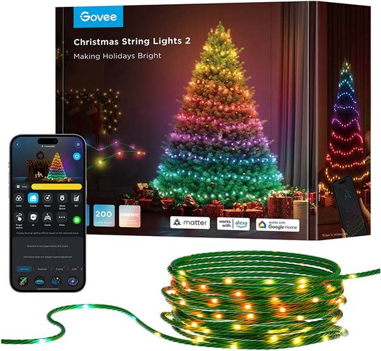 Govee Christmas String Lights 2S (20m)