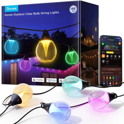 Govee Outdoor Clear Bulb String Lights