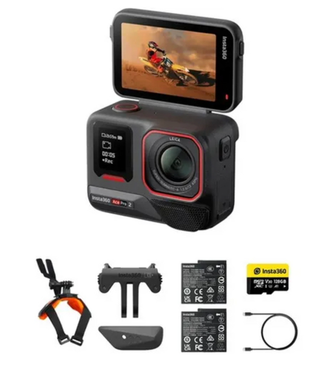 Insta360 Ace Pro 2 Motorcycle Combo