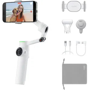 Insta360 Flow 2 Pro AI Tracker Bundle / Stone Gray