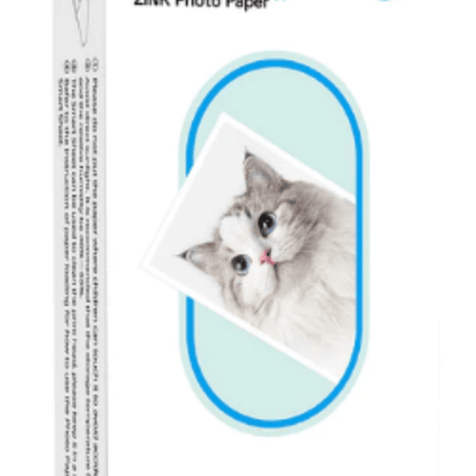 Liene Pearl Zink 2*3'' Adhesive Photo Paper-50 Sheets-Color