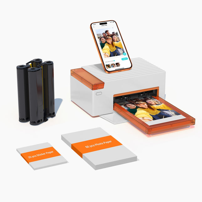 Liene Amber M110 4*6'' Photo Printer (60+20+2) -w/o BAT